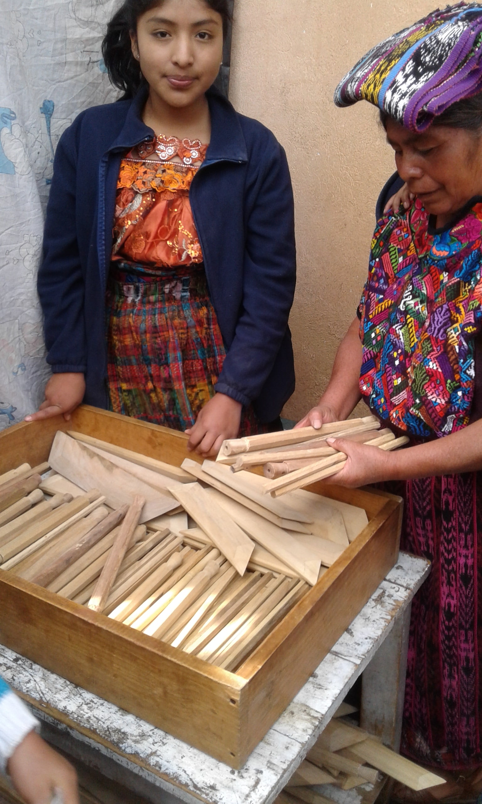 Telar de Cintura en Guatemala